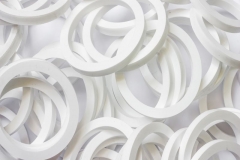 White rubber seal for Industrial.
