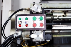 control box of a modern industrial printing press